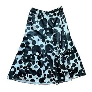 Venus Y2K B&W Mod Dot Skirt